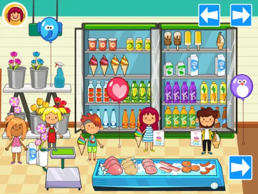 My Pretend Grocery Store Games android App screenshot 2