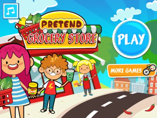 My Pretend Grocery Store Games android App screenshot 4